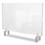 Ghent GHEPEC3029A Clear Partition Extender with Attached Clamp, 29 x 3.88 x 30, Thermoplastic Sheeting, Price/EA