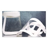 SCT GN151SHLD100 Face Shield, 20.5 to 26.13 x 10.69, One Size Fits All, White/Clear, 225/Carton