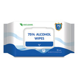 GN1 GN1SA05024PK Personal Ethyl Alcohol Wipes, 6 x 8, White, 50/Pack