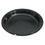 Genpak GNPBLK10 Silhouette Black Plastic Plates, 10 1/4 Inches, Round, Price/CT