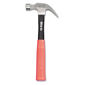 GREAT NECK SAW MFG. GNSHG16C 16oz Claw Hammer W/high-Visibility Orange Fiberglass Handle