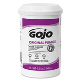 Gojo GOJ113506 Fine Italian Pumice Hand Cleaner, Lemon, 4 1/2 Lb Cartridge, 6/carton