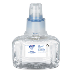 Purell GOJ130503CT Advanced Hand Sanitizer Foam, For LTX-7 Dispensers, 700 mL Refill, Fragrance-Free, 3/Carton