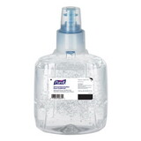 Purell GOJ190302CT Advanced Hand Sanitizer Green Certified Gel Refill, For LTX-12 Dispensers, 1,200 mL, Fragrance-Free, 2/Carton