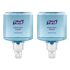 PURELL 5072-02 Healthcare HEALTHY SOAP Gentle and Free Foam, 1200 mL, For ES4 Dispensers, 2/Carton