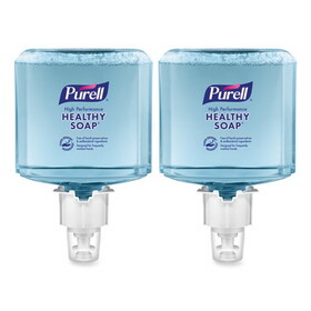 PURELL GOJ508502 CLEAN RELEASE Technology (CRT) HEALTHY SOAP High Performance Foam, For ES4 Dispensers, Fragrance-Free, 1,200 mL, 2/Carton