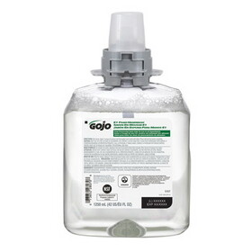 GOJO GOJ516704CT E1 Foam Handwash, Fragrance-Free, 1,250 mL, 4/Carton