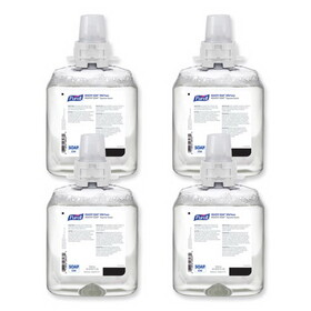 PURELL GOJ517404CT HEALTHY SOAP Mild Foam, For CS4 Dispensers, Fragrance-Free, 1,250 mL,  4/Carton