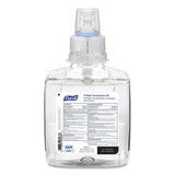 PURELL GOJ519904CT VF PLUS Gel Hand Sanitizer, 1,200 mL Refill Bottle, Fragrance-Free, For CS4 Dispensers, 4/Carton
