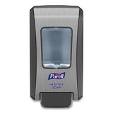PURELL GOJ523406CT FMX-20 Soap Push-Style Dispenser, 2,000 mL, 6.5 x 4.65 x 11.86, Graphite/Chrome, 6/Carton