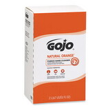 GO-JO INDUSTRIES GOJ7255 Natural Orange Pumice Hand Cleaner Refill, Citrus Scent, 2000ml, 4/carton