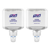 PURELL GOJ775102 Healthcare Advanced Gentle/Free Foam Hand Sanitizer, 1,200 mL Refill, For ES8 Dispensers, 2/Carton