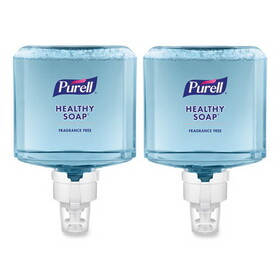 PURELL GOJ777202 HEALTHY SOAP Gentle and Free Foam, For ES8 Dispensers, Fragrance-Free, 1,200 mL, 2/Carton