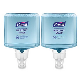 PURELL GOJ778502 CLEAN RELEASE Technology (CRT) HEALTHY SOAP High Performance Foam, For ES8 Dispensers, Fragrance-Free, 1,200 mL, 2/Carton