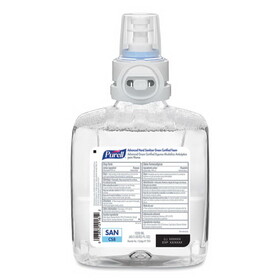 PURELL GOJ785102CT Advanced Hand Sanitizer Green Certified Foam Refill, For CS8 Dispensers, 1,200 mL, Fragrance-Free, 2/Carton