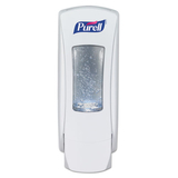 Purell GOJ882006 ADX-12 Dispenser, 1,200 mL, 4.5 x 4 x 11.25, White, 6/Carton