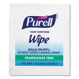 Purell GOJ90211M Premoistened Sanitizing Hand Wipes, Individually Wrapped, 5 X 7, 1000/carton