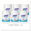 Purell GOJ911306CT Sanitizing Hand Wipes, 6.75 x 6, Fresh Citrus, White, 270/Canister, 6 Canisters/Carton, Price/CT