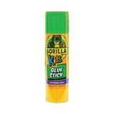 Gorilla Glue GOR2637808BX School Glue Sticks, 0.7 oz/Stick, Dries Clear, 6/Box