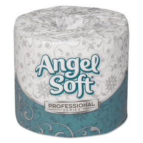 Georgia Pacific Professional GPC16620 Angel Soft ps Premium Bathroom Tissue, Septic Safe, 2-Ply, White, 450 Sheets/Roll, 20 Rolls/Carton