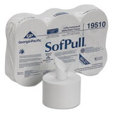 Georgia Pacific Professional GPC19510 High Capacity Center Pull Tissue, Septic Safe, 2-Ply, White, 1,000/Roll, 6 Rolls/Carton