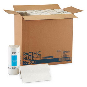 Georgia Pacific Professional 27300 Pacific Blue Select Perforated Paper Towel, 8 4/5x11, White, 100/Roll, 30 RL/CT