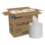 Georgia Pacific Professional GPC28143 Sofpull Perforated Paper Towel, 7 4/5 X 15, White, 560/roll, 4 Rolls/carton