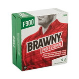 Brawny Professional GPC29608 FLAX 900 Heavy Duty Cloths, 9 x 16.5, White, 72/Box, 10 Box/Carton
