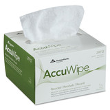 Georgia Pacific Professional GPC29712 AccuWipe Recycled One-Ply Delicate Task Wipers, 4 1/2 x 8 1/4, White, 280/Box