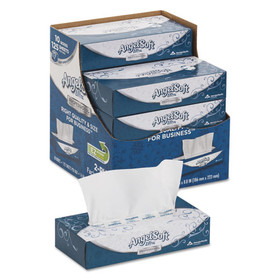 Angel Soft GPC4836014 ps Ultra Facial Tissue, 2-Ply, White, 125 Sheets/Box, 10 Boxes/Carton