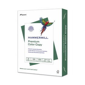 Hammermill HAM102630 Copy Paper, 100 Brightness, 32lb, 8-1/2 X 11, Photo White, 500/ream