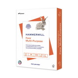 Hammermill HAM103283RM Fore Multipurpose Print Paper, 96 Bright, 24 lb Bond Weight, 8.5 x 11, White, 500 Sheets/Ream