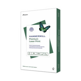 HAMMERMILL/HP EVERYDAY PAPERS HAM104620 Premium Laser Print Paper, 98 Bright, 24 lb Bond Weight, 11 x 17, White, 500/Ream