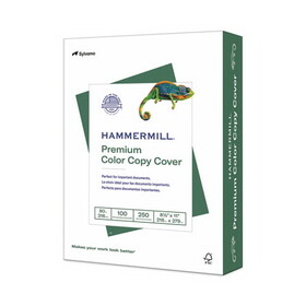 HAMMERMILL/HP EVERYDAY PAPERS HAM120023 Premium Color Copy Cover, 100 Bright, 80 lb Cover Weight, 8.5 x 11, 250/Pack