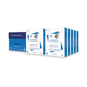 HAMMERMILL/HP EVERYDAY PAPERS HAM86700 Great White Recycled Copy Paper, 92 Brightness, 20lb, 8-1/2 X 11, 5000 Shts/ctn