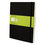 Moleskine HBGMSX17 Classic Softcover Notebook, Plain, 10 X 7 1/2, Black Cover, 192 Sheets, Price/EA