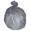 RePrime HERH56G Right Sack Can Liners, 56 gal, 40.64 mic, 44" x 55", Gray, 100/Carton, Price/CT