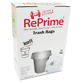 Reprime HERH6644TCRC1 Linear Low Density Can Liners with AccuFit Sizing, 32 gal, 0.9 mil, 33