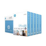 HP Papers HEW172160 Office20 Paper, 92 Bright, 20 lb Bond Weight, 8.5 x 11, White, 500 Sheets/Ream, 5 Reams/Carton