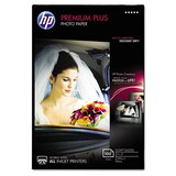 Hp HEWCR666A Premium Plus Photo Paper, 80 Lbs., Soft-Gloss, 4 X 6, 100 Sheets/pack