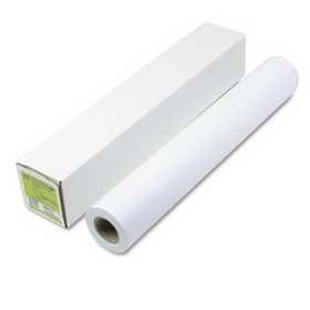 HP Q1396A DesignJet Large Format Paper for Inkjet Prints, 4.2 mil, 24" x 150 ft, White
