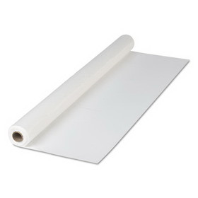 Hoffmaster 114000 Plastic Roll Tablecover, 40" x 300 ft, White