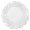 Hoffmaster HFM500238 Cambridge Lace Doilies, Round, 10", White, 1,000/Carton, Price/CT