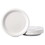 Hoffmaster HFMPL7095 Coated Paper Dinnerware, Plate, 9" dia, White, 50/Pack, 10 Packs/Carton, Price/CT