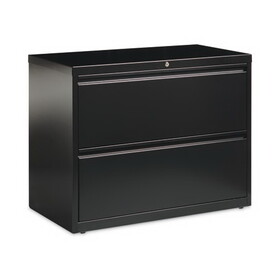Hirsh Industries HID14983 Lateral File Cabinet, 2 Letter/Legal/A4-Size File Drawers, Black, 36 x 18.62 x 28
