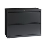 Hirsh Industries HID16065 Lateral File Cabinet, 2 Letter/Legal/A4-Size File Drawers, Charcoal, 36 x 18.62 x 28