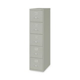 Hirsh Industries HID17779 Vertical Letter File Cabinet, 4 Letter-Size File Drawers, Light Gray, 15 x 26.5 x 61.37