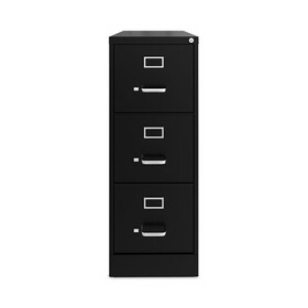 Hirsh Industries HID24856 Vertical Letter File Cabinet, 3 Letter-Size File Drawers, Black, 15 x 22 x 40.19