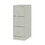 Hirsh Industries HID24857 Vertical Letter File Cabinet, 3 Letter-Size File Drawers, Light Gray, 15 x 22 x 40.19, Price/EA