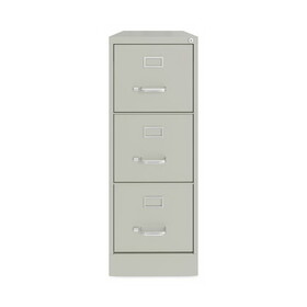 Hirsh Industries HID24857 Vertical Letter File Cabinet, 3 Letter-Size File Drawers, Light Gray, 15 x 22 x 40.19